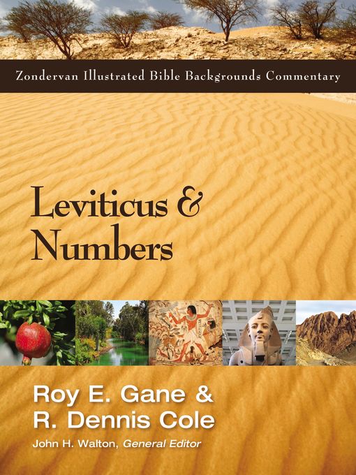 Title details for Leviticus and Numbers by Roy Gane - Available